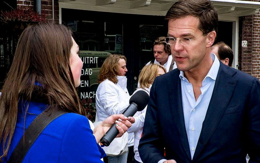 Eline van den Hout interview minister-president Mark Rutte